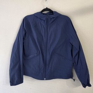 🔻 Joe Fresh Navy Blue Hooded Windbreaker